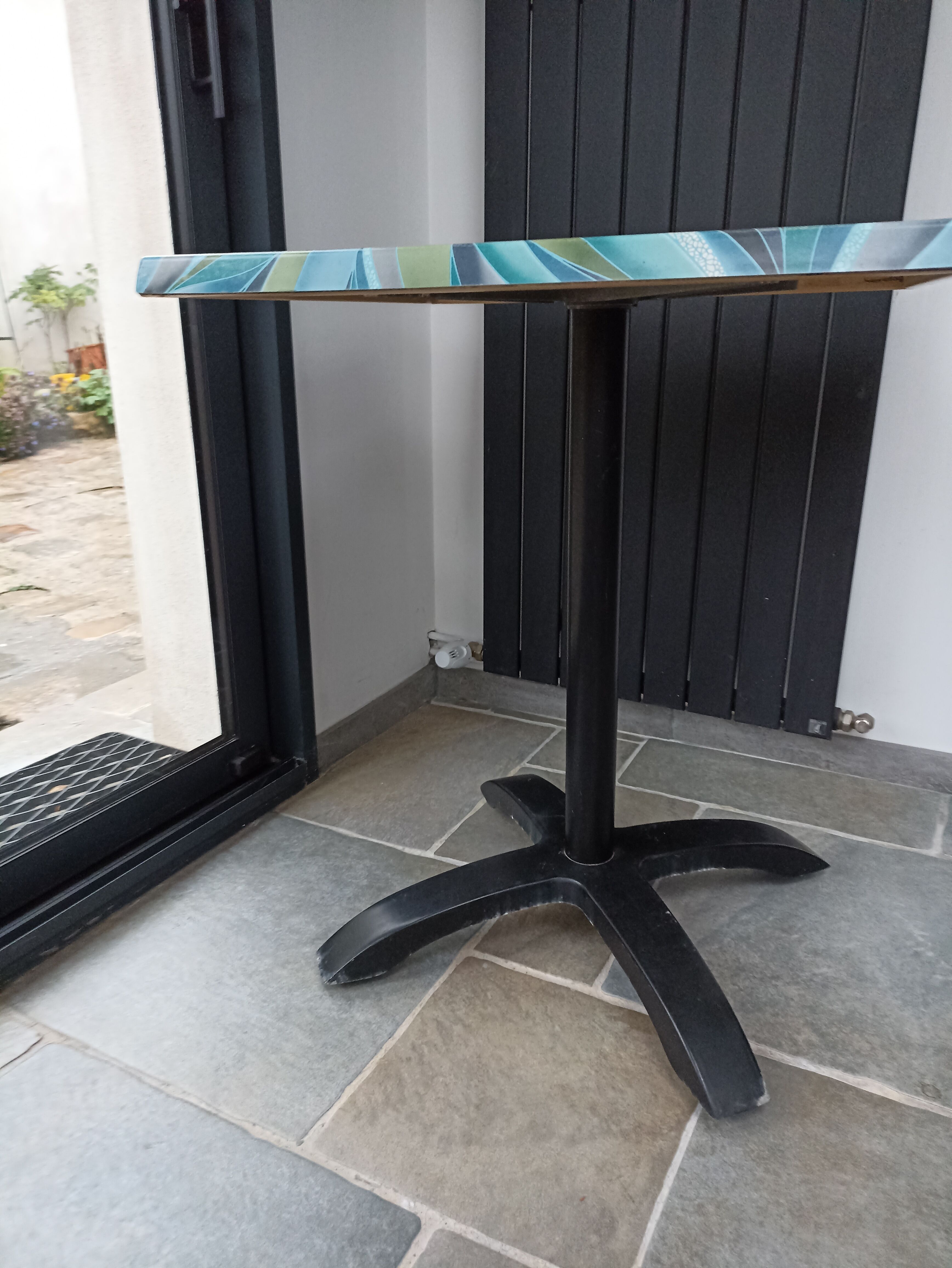 Vintage bistro table