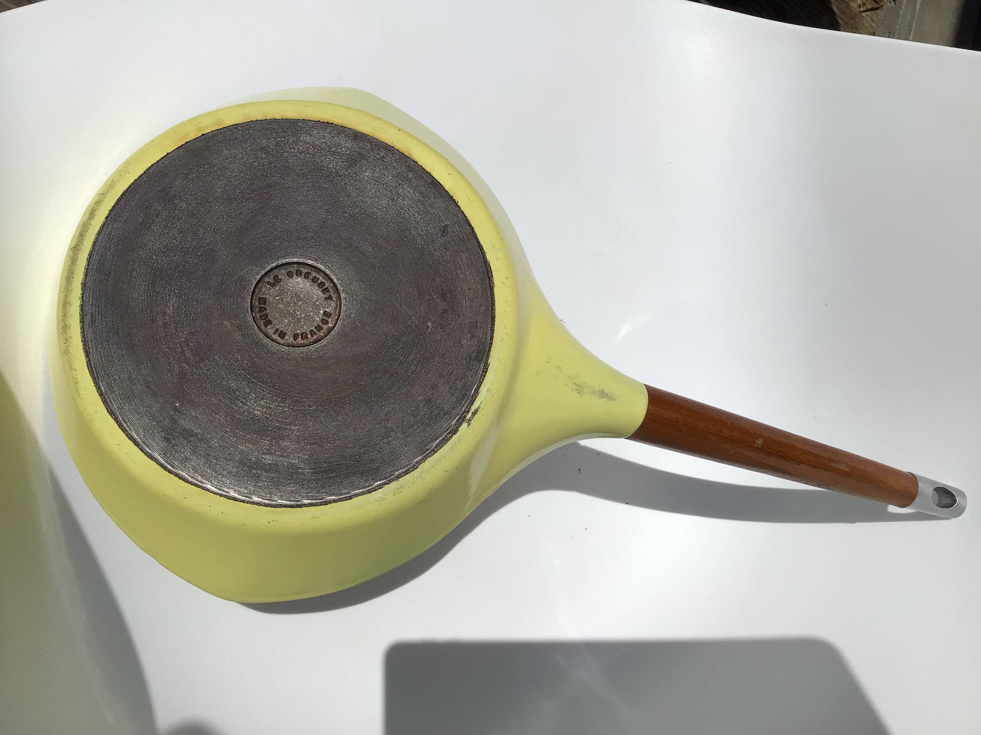 Raymond Loewy CEI pan for Le Creuset enameled cast iron