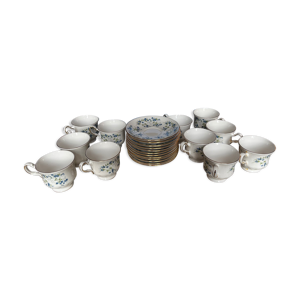 set de 11 tasses et sous-tasses