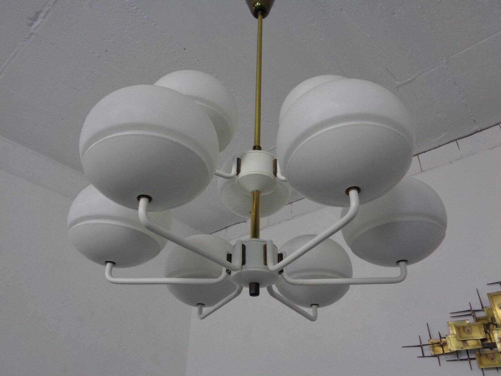 Vintage Sputnik Hanging Lamp from Kaiser Leuchten, 1960s