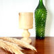 Brutalist alabaster lamp 1970