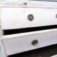 Gustavian Grey Painted Chatol From 1790s