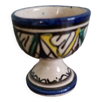 Egg cup signed Morocco