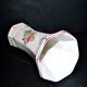 Octagonal ceramic vase KG LUNEVILLE Hand-painted floral street lamp decor