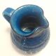 Handmade Rimini Blue Lacquered Ceramic Jug by Aldo Londi for Bitossi, Italy