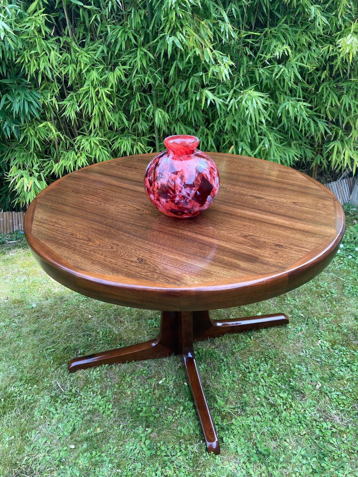 Vintage Scandinavian style round table