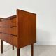 1960s Vintage Small Danish Teak Dresser by Edmund Jørgensen