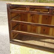 Large and old piece of trade furniture, trouser press.