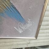 Contemporary oil painting on canvas