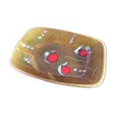 Vide poche années 50 faience signée vintage