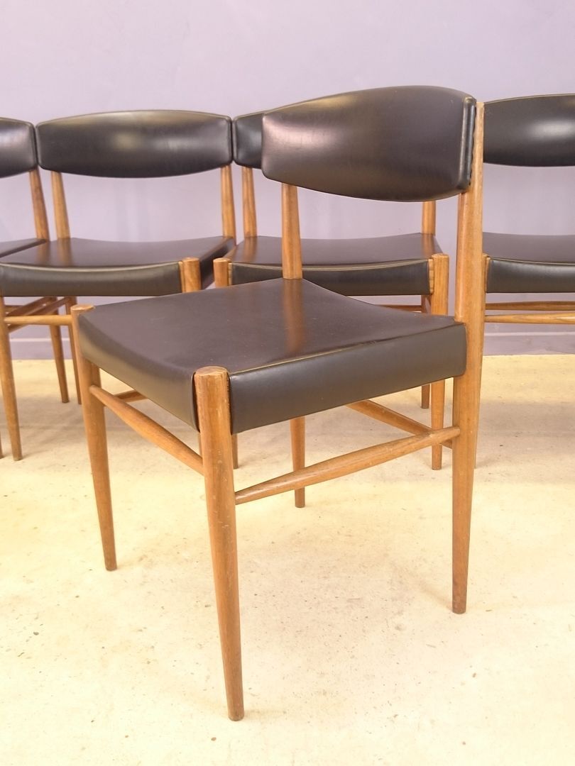 Set of 6 Scandinavian chairs