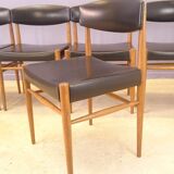 Set of 6 Scandinavian chairs