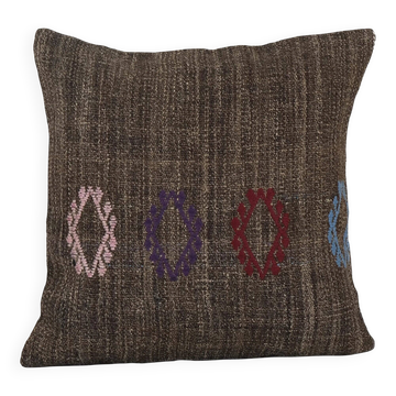 Housse de coussin kilim vintage 51x51 cm