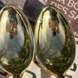 Set of 6 Vintage Gold Moka Spoons - Tableware - Coffee Spoons