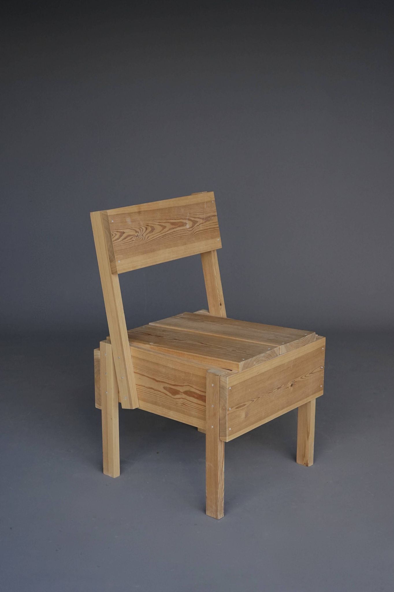 Autoprogettazione Chair 'Sedia 1', after a design by Enzo Mari, 1990s