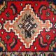 Tapis Vintage Hamadan en Laine, Années 1970, Élégance Authentique