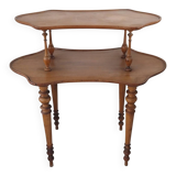 Louis XV style walnut tea table