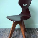 Chaises vintage Smile de Adam Stegner, sièges anciens design