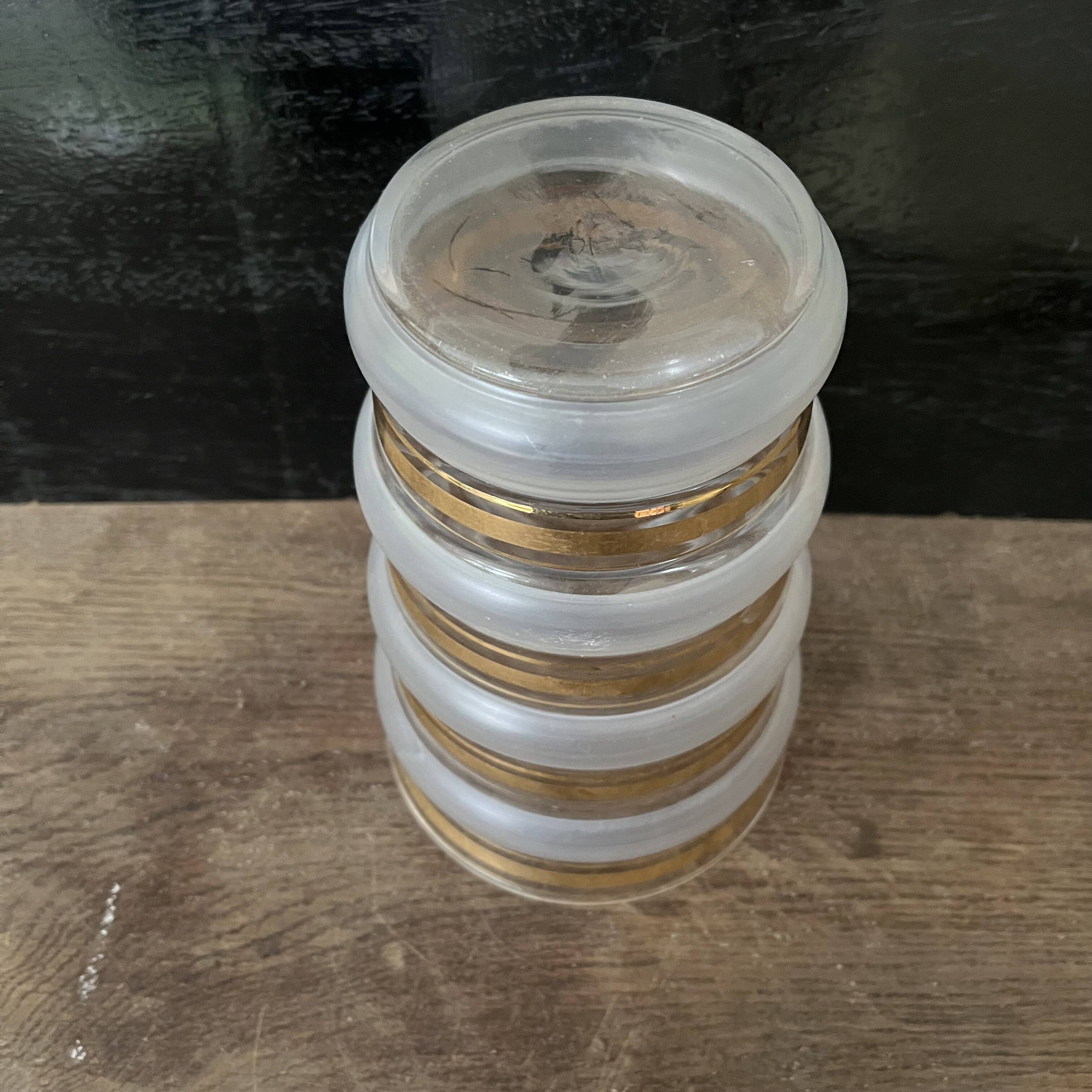 Vase Art Déco doré