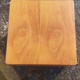 Table basse design verre et bois