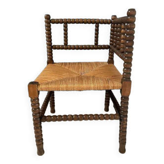 Bobbin corner chair