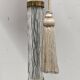 Mid-Century frosted glass floor lamp brass Richard Essig 1960s