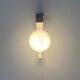 Vintage wall light, opaline glass and brushed metal, France, 1960