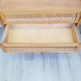 Chest of drawers compass feet