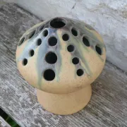 Pique fleurs vintage Poterie Accolay signé
