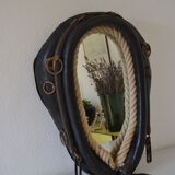 Brutalist mirror horse collar