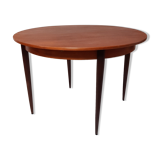 Danish teak dining table with extension cords 1960