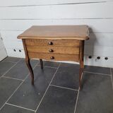 Oak bedside table