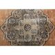 Vintage Turkish Hand-Knotted Runner 125x340