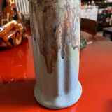 Vase en grès de forme ovoïde