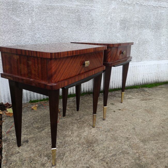 Pair of bedside tables, bedside tables