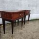 Pair of bedside tables, bedside tables