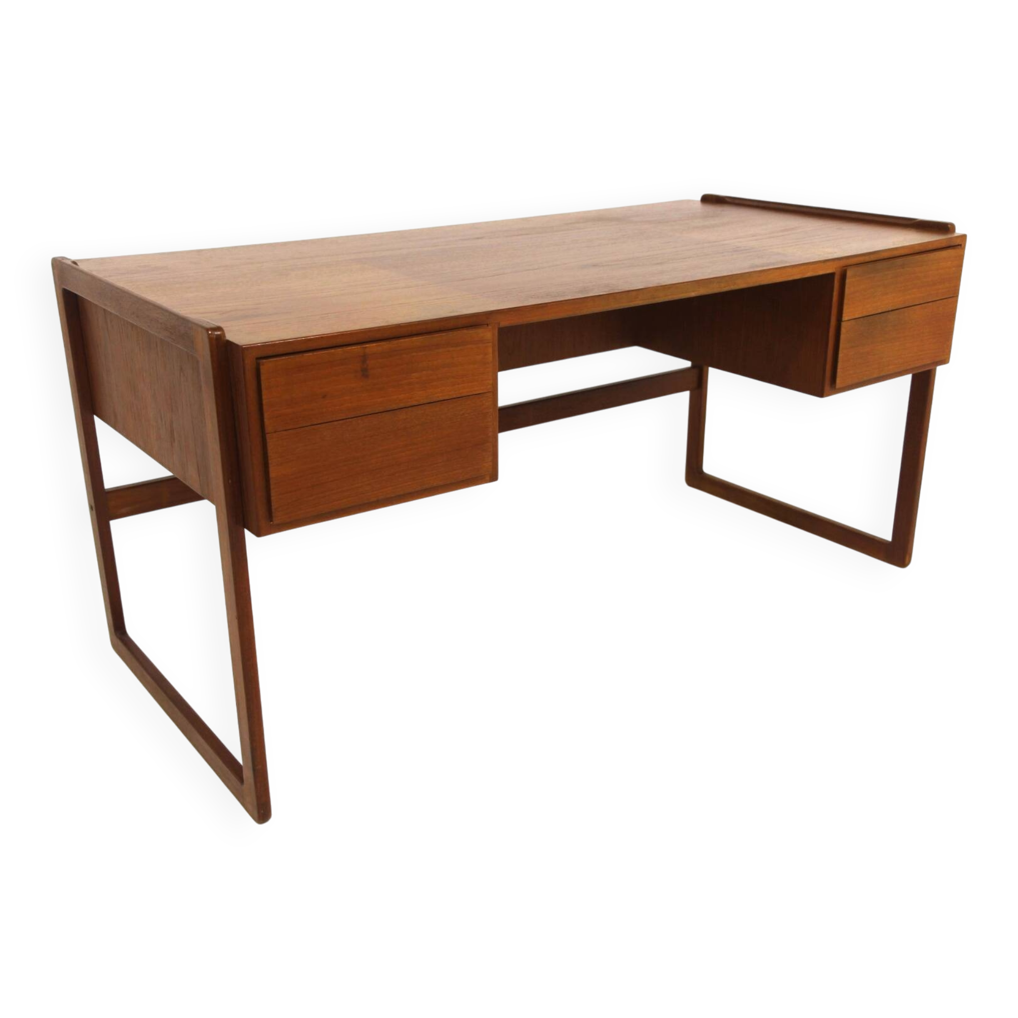Scandinavian teak desk, Sweden, 1960