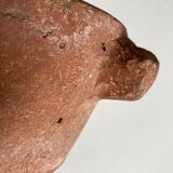 Terracotta farm vase pique flower XXL Folk Art 19th