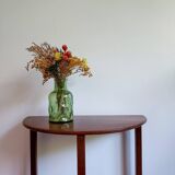 Vintage half-moon coffee table