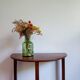 Vintage half-moon coffee table