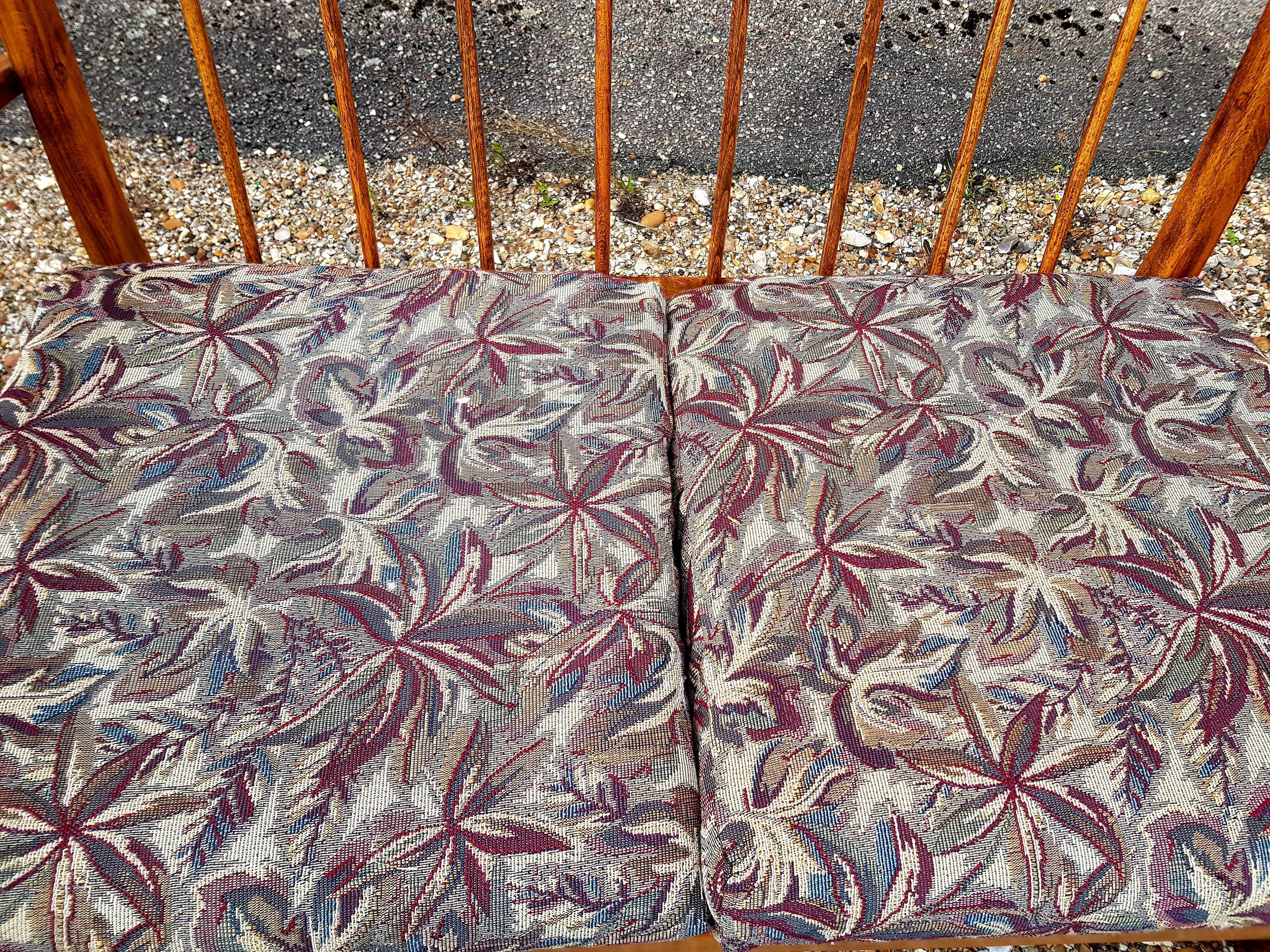 Bench and its 2 Baumann armchairs