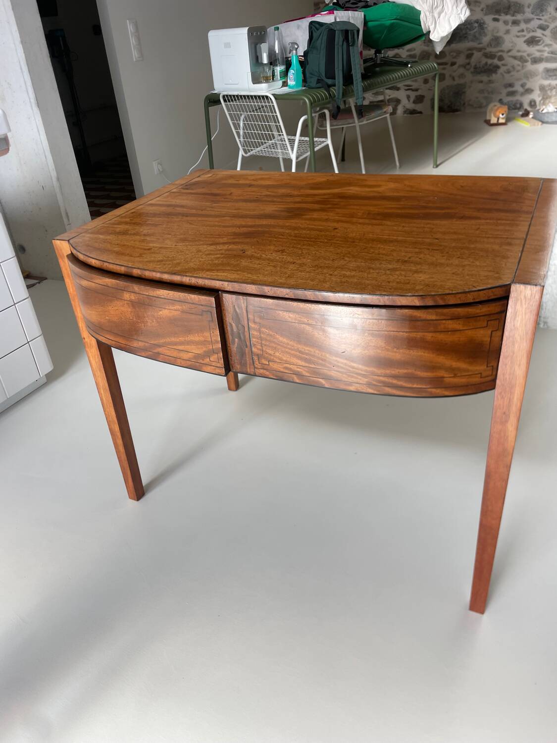 Antique marquetry desk