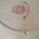 Gien model Cactus diam opaque porcelain plate 21 cm