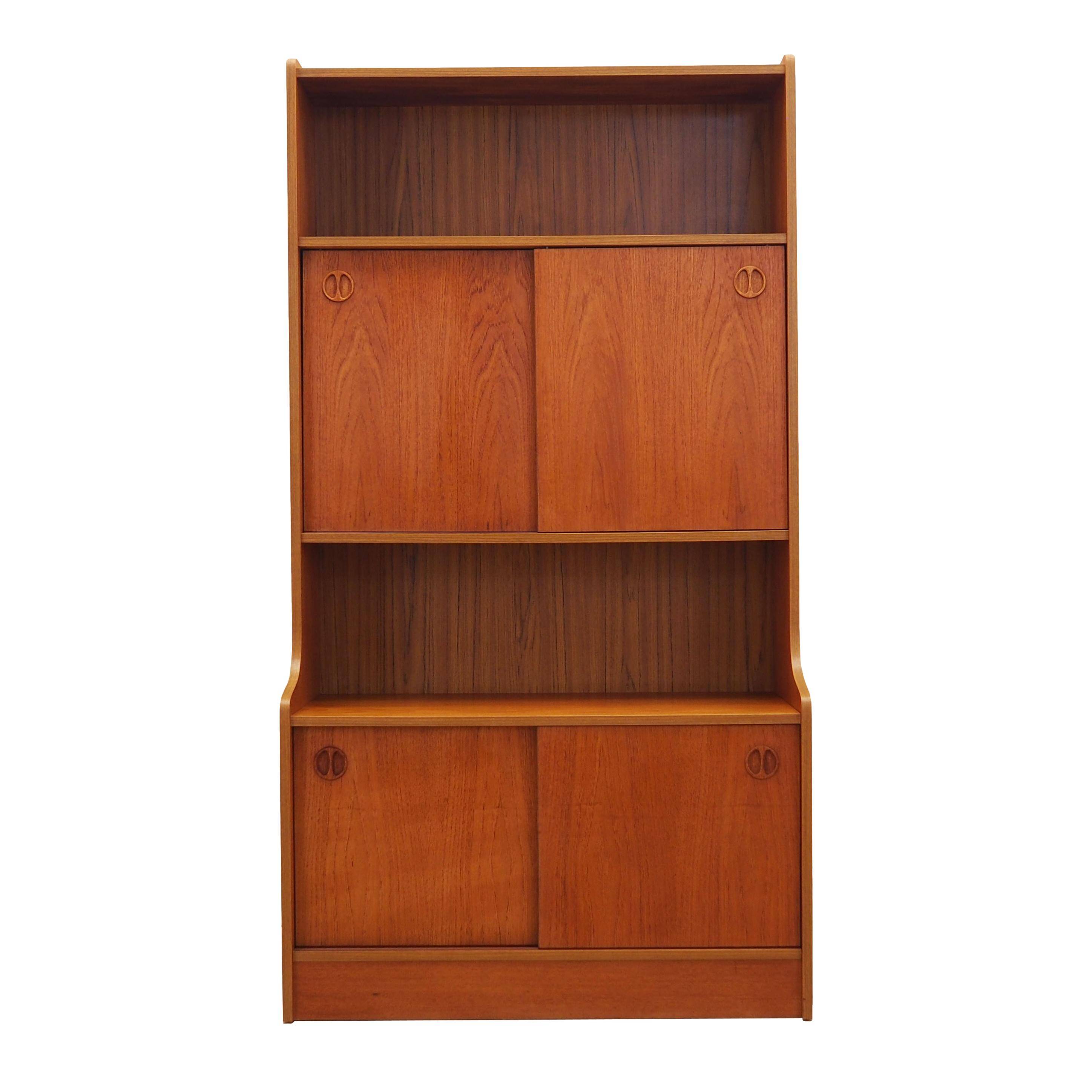 Teak bookcase, Danish design, 1960s, production: Denmark