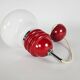 'Lampe ampoule' Tronconi Enrico Tronconi opaline chrome Italie années 1970