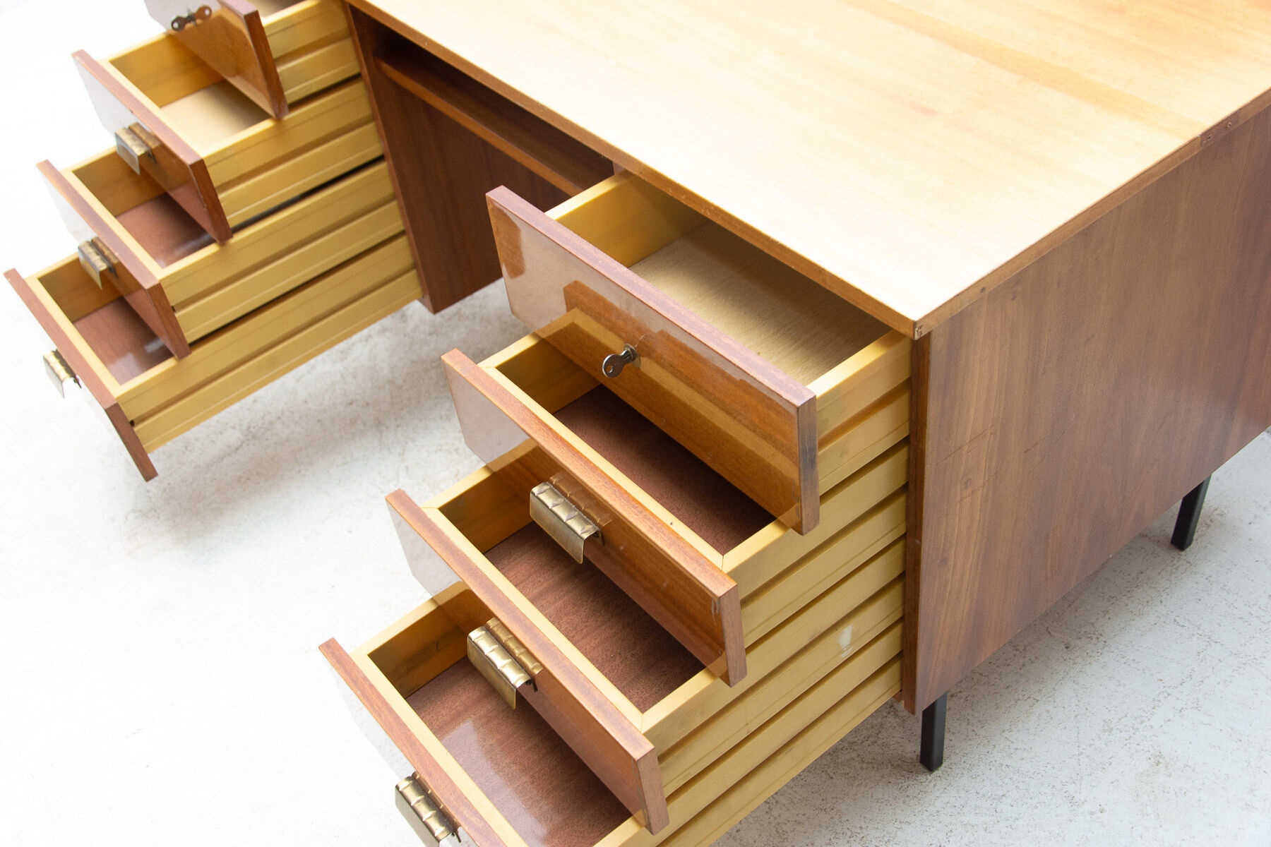 Vintage writing desk, 1970´s, Czechoslovakia