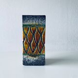 Triangular Italian design vase
