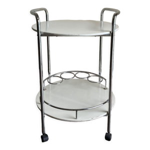Desserte bar 1970 en bois laqué