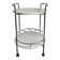 Bar service 1970 in white lacquered wood