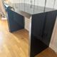 Roche Bobois black lacquered console table